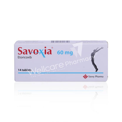 Savoxia 60mg Tablets 14'S - Wellcare Pharmacy