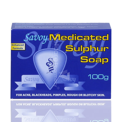 Savoy Medicated Sulphur Soap 100g