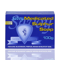 Savoy Medicated Sulphur Soap 100g