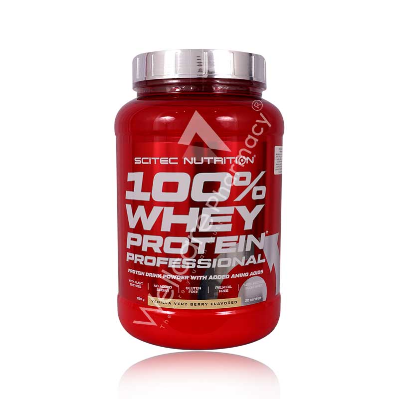 Scitec Nutrition 100% Whey Protein Vanilla Very Berry 920gm