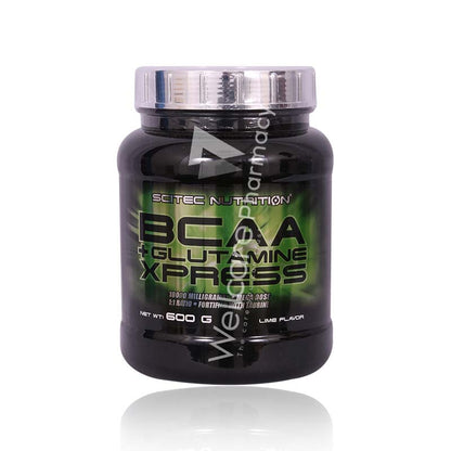 Scitec Nutrition Bcaa+Glutamine Xpress Lime Flavored 600Gm