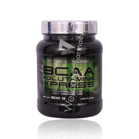 Scitec Nutrition Bcaa+Glutamine Xpress Lime Flavored 600Gm
