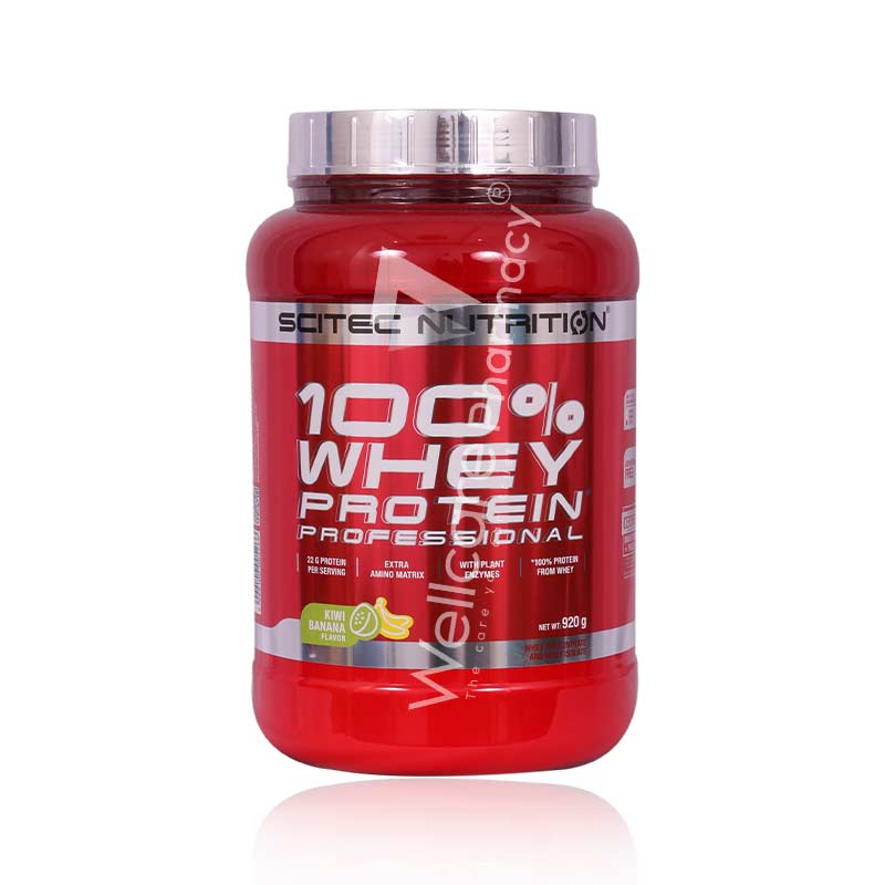 Scitec Nutrition Whey Protein Kiwi Banana Flavor 920gm