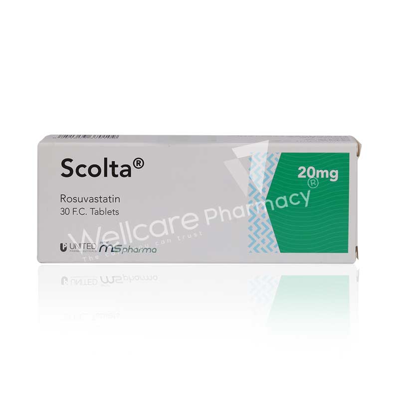 SCOLTA 20MG TABLETS 30'S
