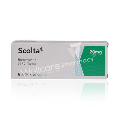 SCOLTA 20MG TABLETS 30'S