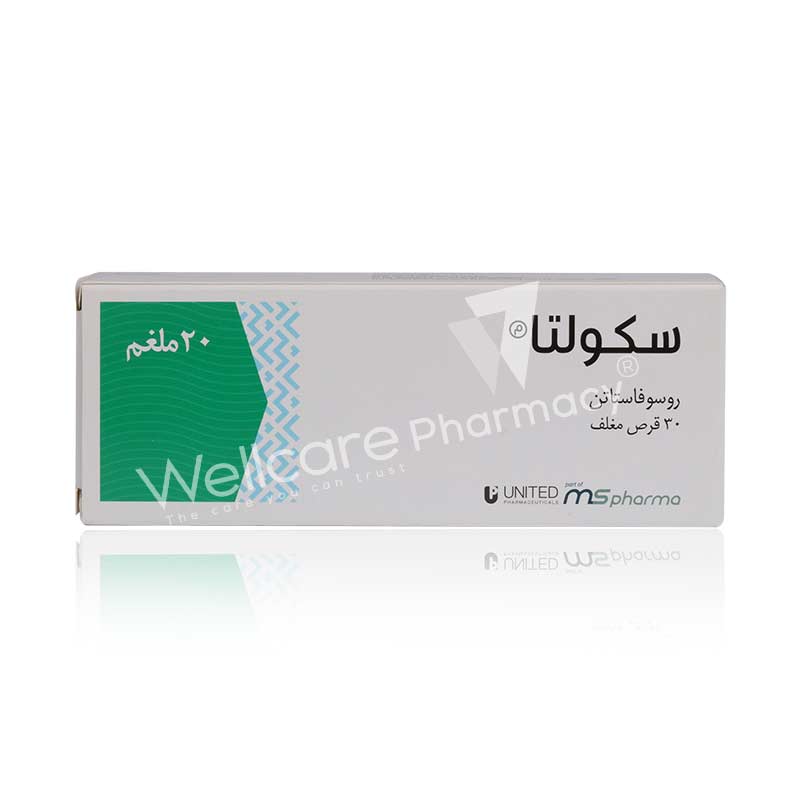 SCOLTA 20MG TABLETS 30'S