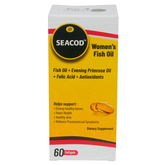 Seacod Women'S Fish Oil Softgels 60'S - Wellcare Pharmacy