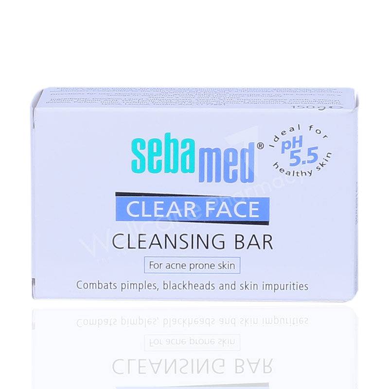 Seba Med Clear Face Cleansing Bar 150G Seba Med Clear Face Cleansing Bar 150G