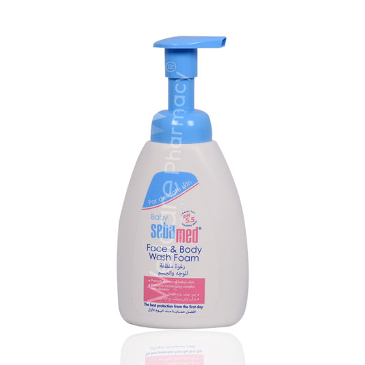 Seba Med Face & Body Wash Foam 400Ml