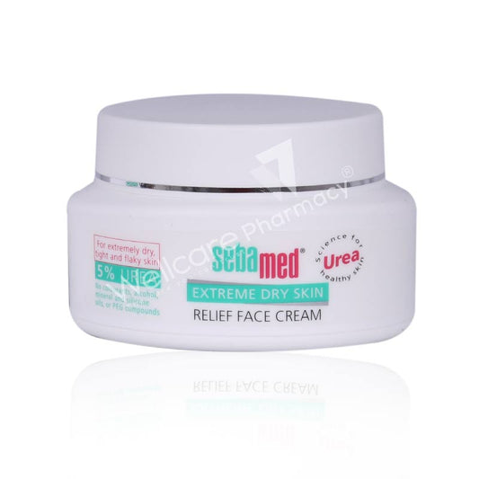 SEBA MED UREA RELIEF FACE CREAM 50ML