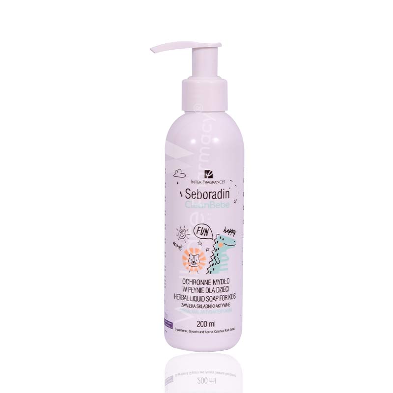 Seboradin Clean Bebe Herbal Liquid Soap 200Ml