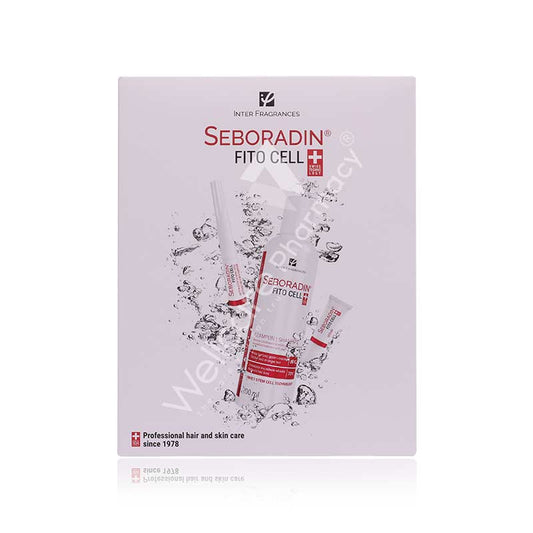 Seboradin Fitocell Gift Set-Serum 15X6g+Eyebrow&Eyelash Activator 6Ml+Shampoo 200Ml