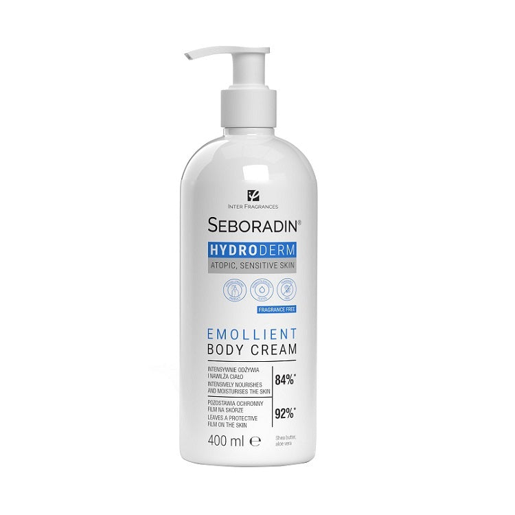 Seboradin Hydroderm Emollient Body Cream 400Ml