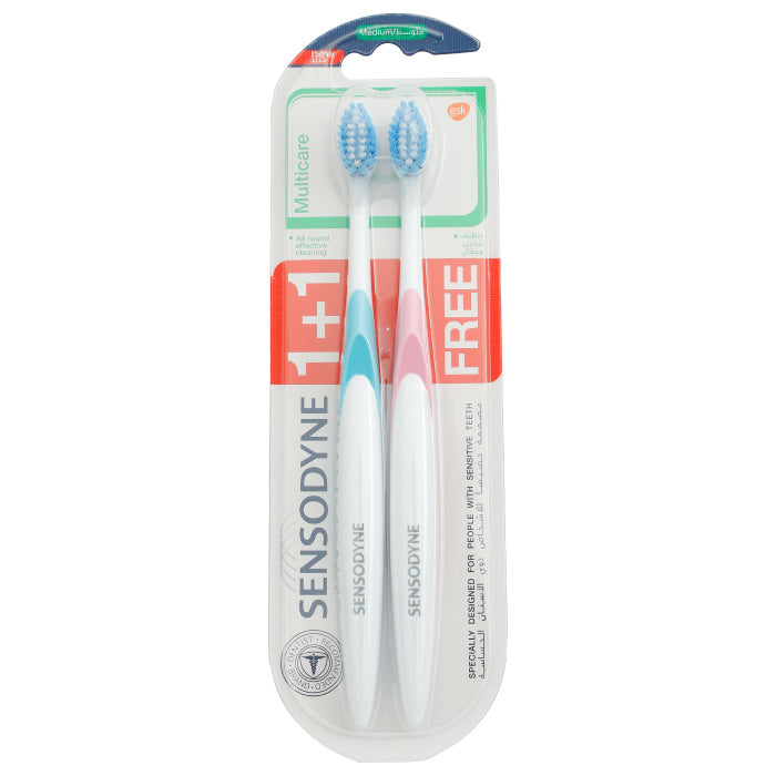 Sensodyn 1+1 Multicare Toothbrush Medium Sensodyn 1+1 Multicare Toothbrush Medium
