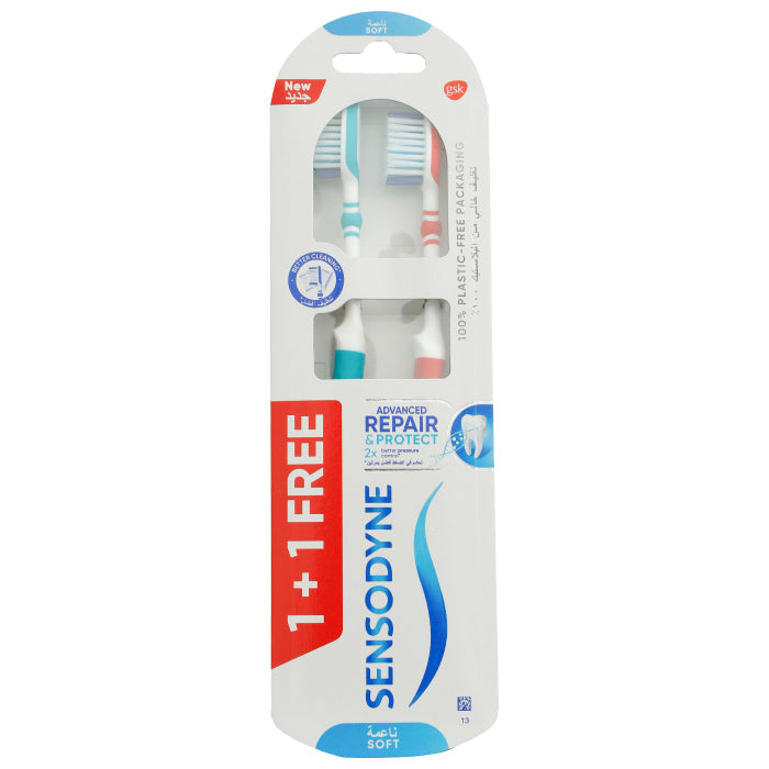 Sensodyne 1+1 Repair & Protect Toothbrush Soft