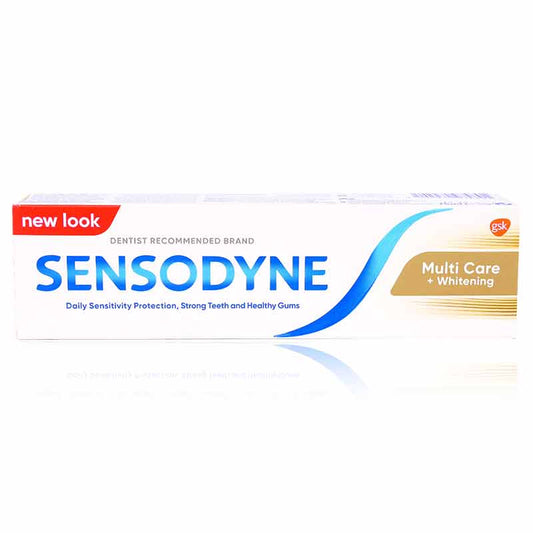SENSODYNE MULTICARE + WHITENING TOOTHOPASTE 75ML