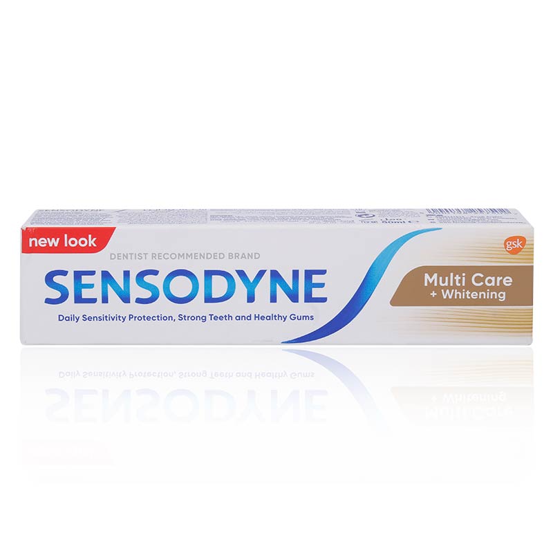 Sensodyne Multicare + Whitening Toothpaste 50ml