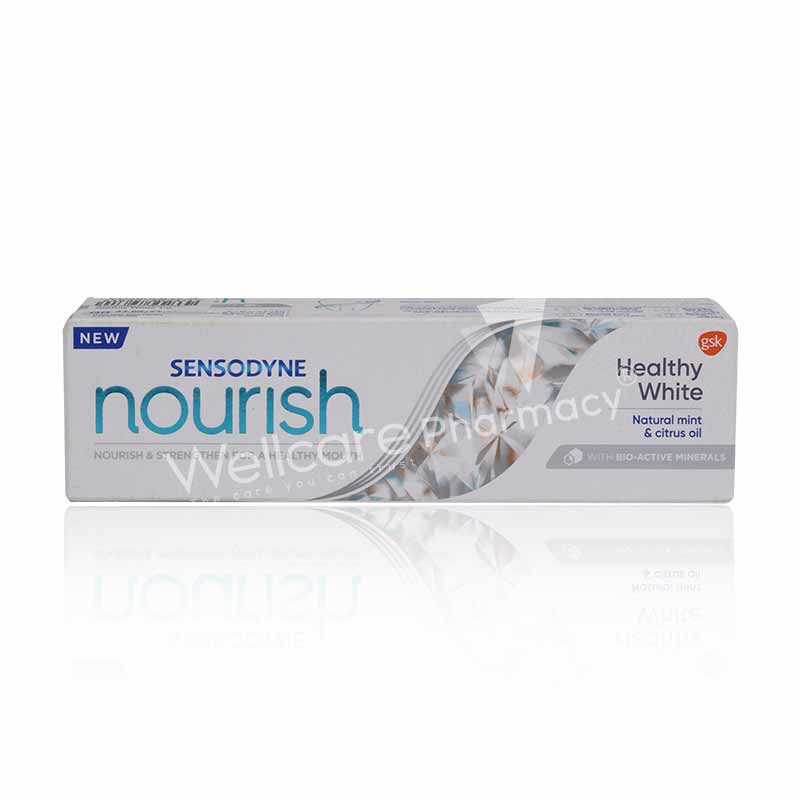 SENSODYNE NOURISH HEALTHY WHITE TOOTHPASTE 75ML