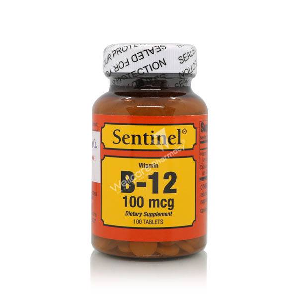 Sentinel B-12 100Mcg Tablets 100'S Sentinel B-12 100Mcg Tablets 100'S