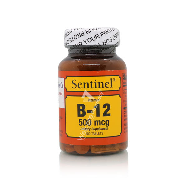 Sentinel B-12 500mcg Tablets 100'S