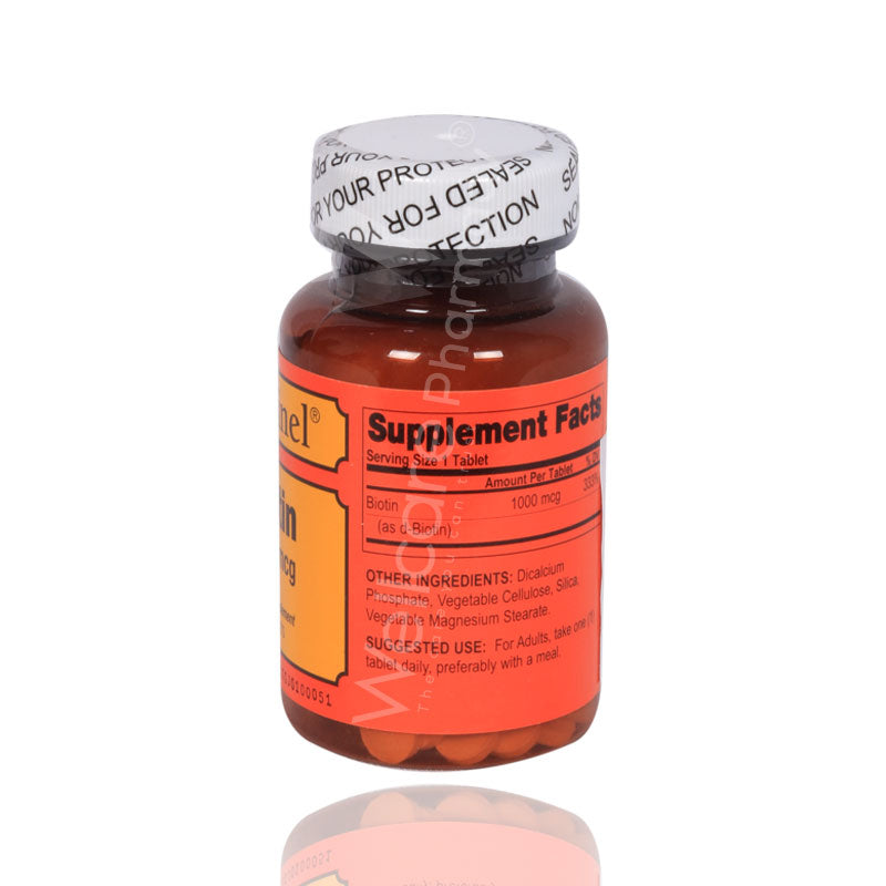Sentinel Biotin 1000mcg Tablets 30'S