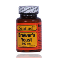 Sentinel Brewer's Yeast 500Mg Tablets 100'S