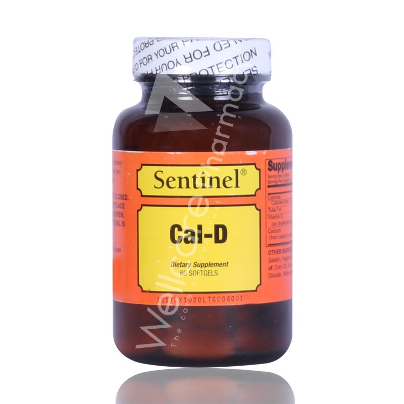 Sentinel Cal-D Softgel 60'S