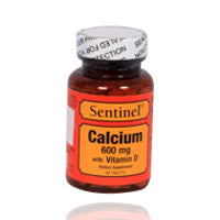 Sentinel Calcium 600mg Tablets 60'S