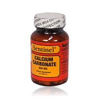 Sentinel Calcium Carbonate 600mg Tablets 60'S