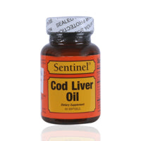 Sentinel Cod Liver Oil Capsules 60'S