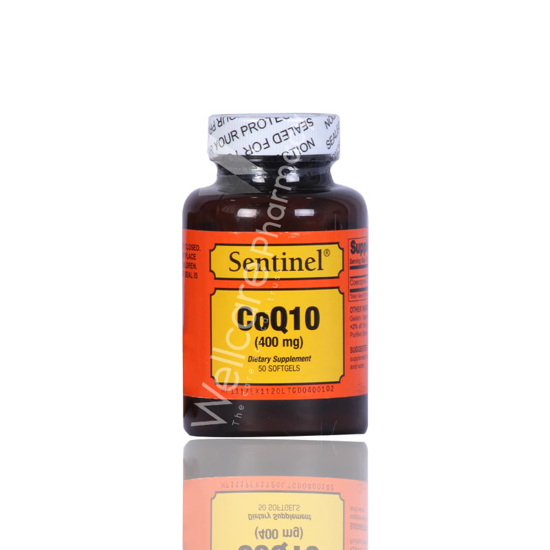 Sentinel Coq10 400Mg Softgel 50'S