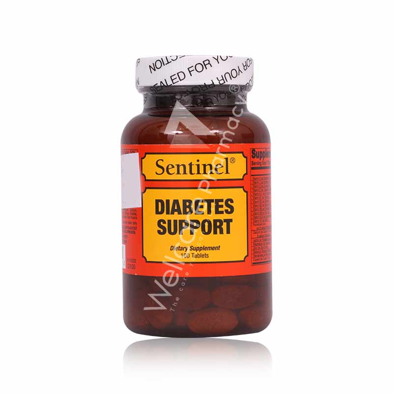 Sentinel Diabetes Support Sentinel Diabetes Support Tablets 100'S – Wellcare Pharmacy