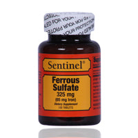 Sentinel Ferrous Sulfate 325mg 100'S
