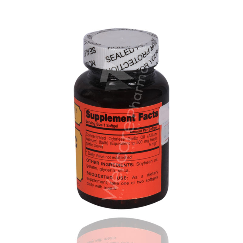 Sentinel Garlic 500Mg Capsules 100'S Sentinel Garlic 500Mg Capsules 100'S