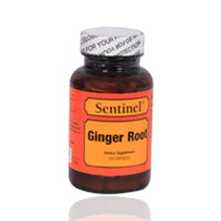 Sentinel Ginger Root 550Mg Capsules 100'S