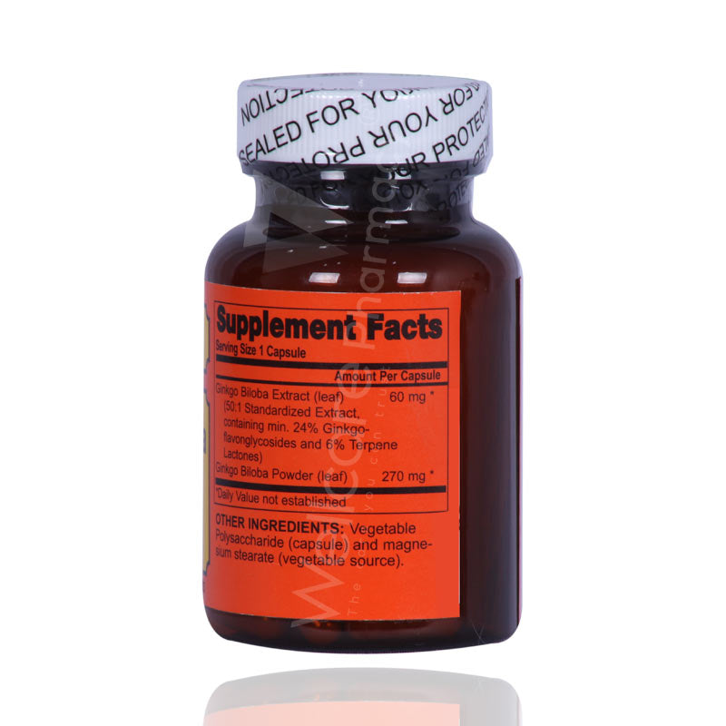 Sentinel Ginkgo Biloba 60Mg Capsules 60'S