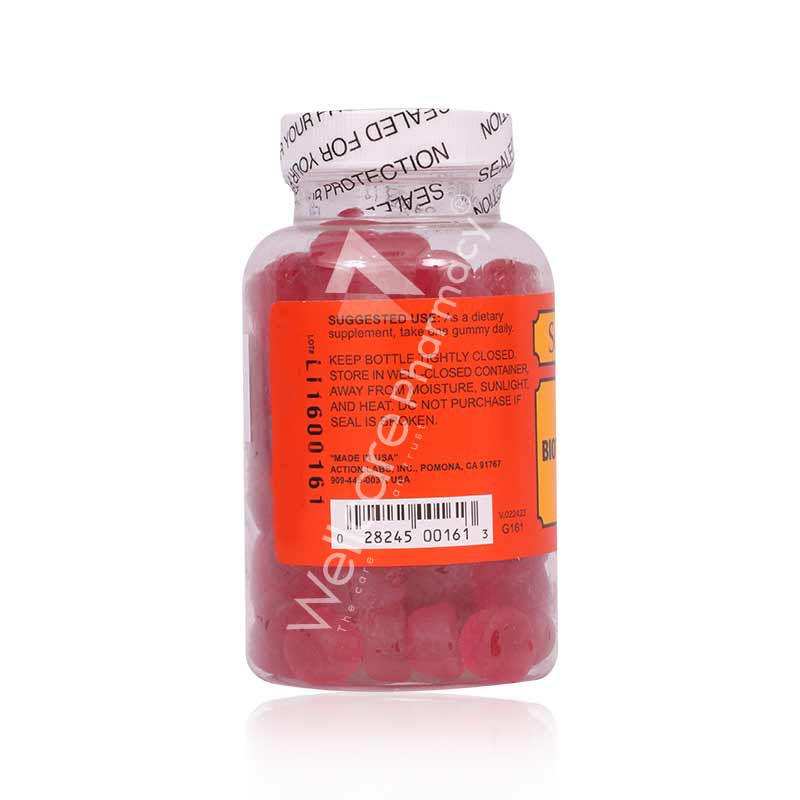 Sentinel Gummy Biotin 5000mcg Gummies 100'S