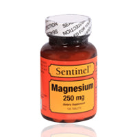 Sentinel Magnesium 250Mg Tablets 100'S