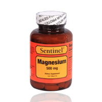 Sentinel Magnesium 500Mg Tablets 100'S
