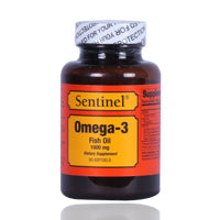 Sentinel Omega-3 Fish Oil Capsules 60'S
