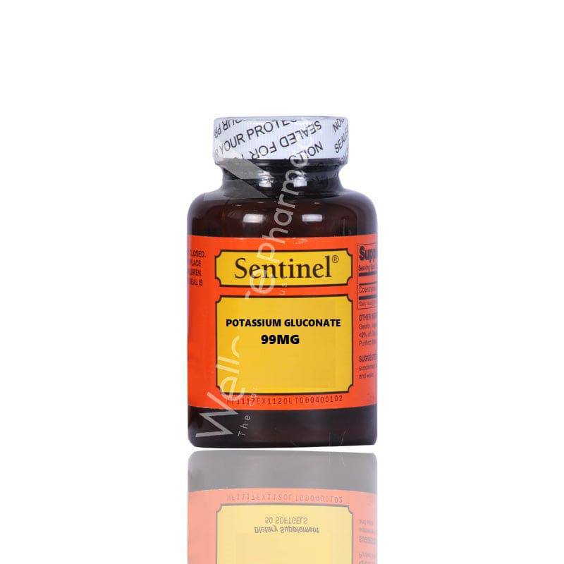 Sentinel Potassium Gluconate 99Mg Tablets 50'S Sentinel Potassium Gluconate 99Mg Tablets 50'S