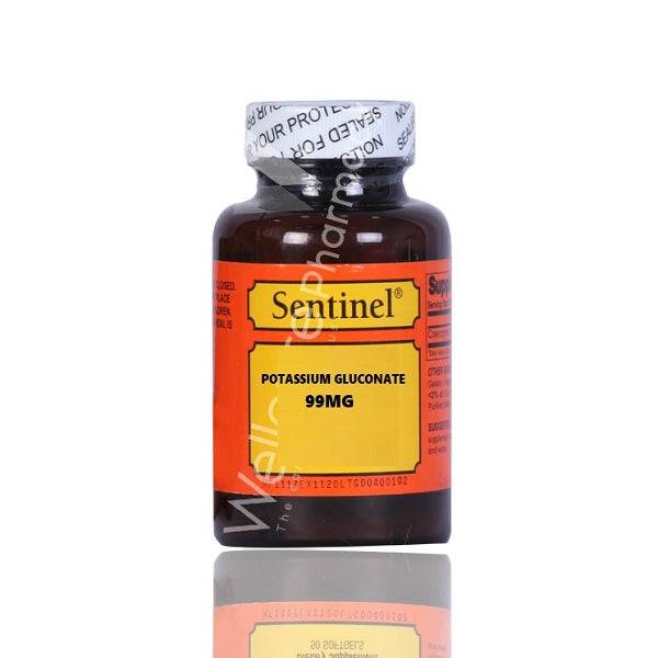 Sentinel Potassium Gluconate 99Mg Tablets 50'S Sentinel Potassium Gluconate 99Mg Tablets 50'S