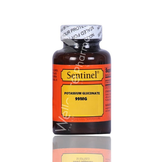 Sentinel Potassium Gluconate 99Mg Tablets 50'S