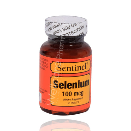 Sentinel Selenium 100mcg Tablets 50'S