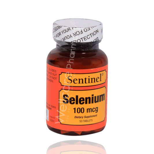 Sentinel Selenium 100mcg Tablets 50'S