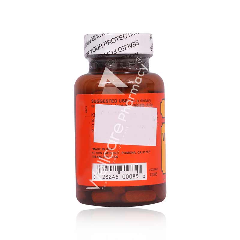 Sentinel Vitamin C 1000mg + Zinc Tablets 100'S