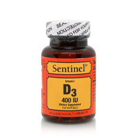 Sentinel Vitamin D3 400 Iu Softgel 100'S