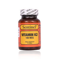 Sentinel Vitamin K2 100mcg Softgels 30'S