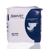 Serenity Fitted Brief Classic Extra Diaper Xl 15'S