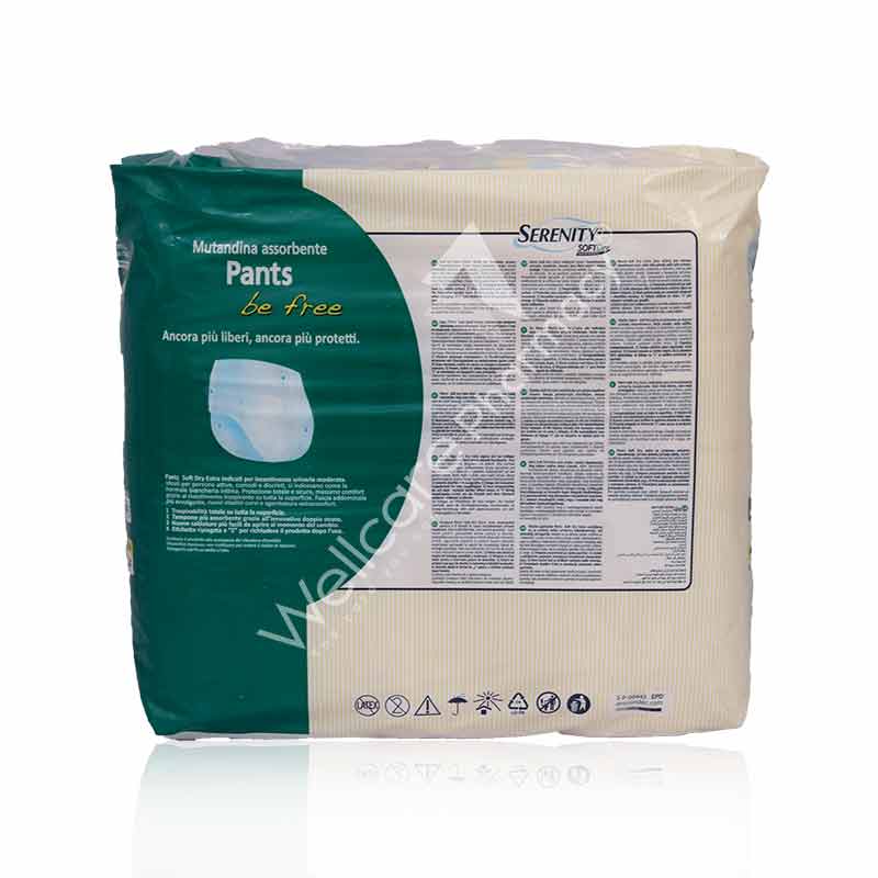 Serenity Pull Up Pants Sd Extra Xl 14'S